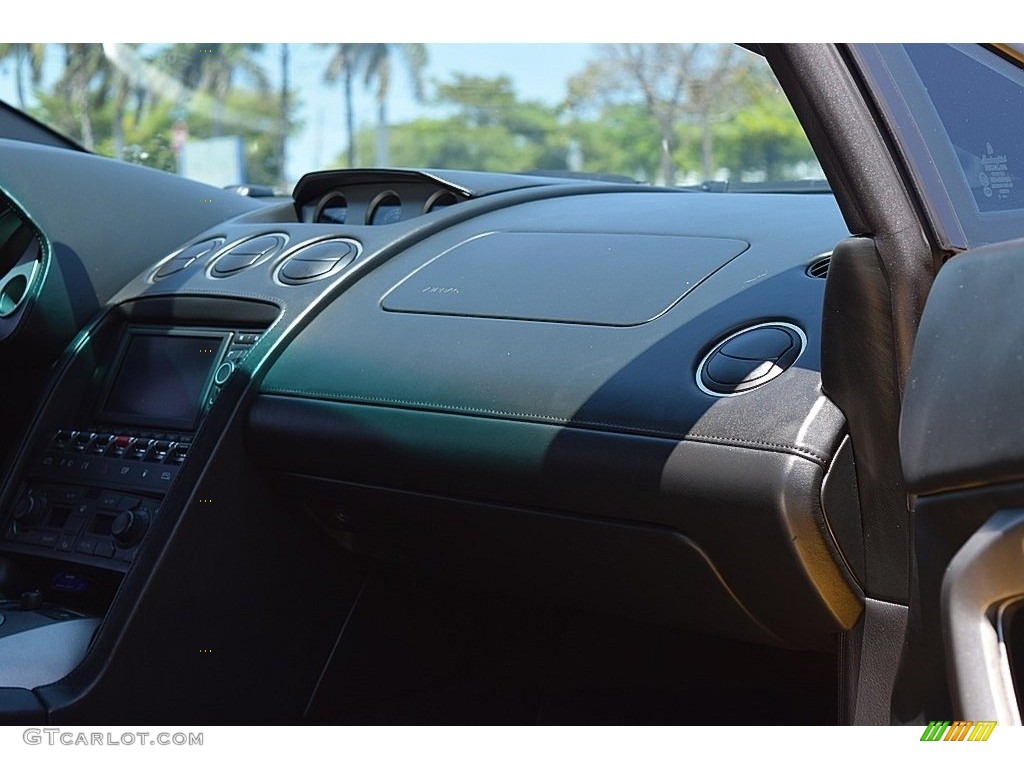 2006 Lamborghini Gallardo Coupe E-Gear Nero Perseus Dashboard Photo #112636716