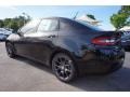 2016 Pitch Black Dodge Dart SE  photo #2