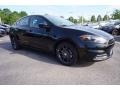 2016 Pitch Black Dodge Dart SE  photo #4