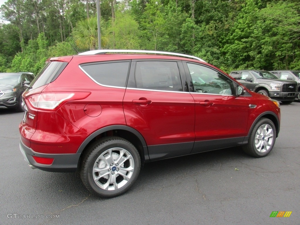 2016 Escape Titanium - Ruby Red Metallic / Medium Light Stone photo #3