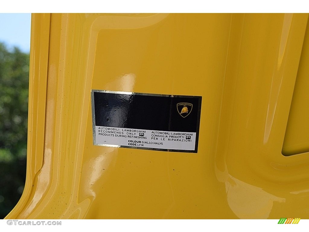 2006 Gallardo Coupe E-Gear - Giallo Halys (Yellow) / Nero Perseus photo #63