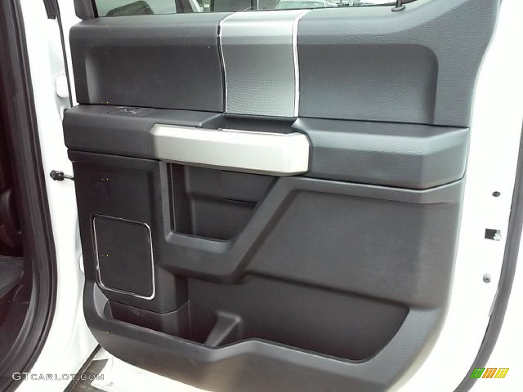 2016 F150 Lariat SuperCrew 4x4 - Oxford White / Black photo #9