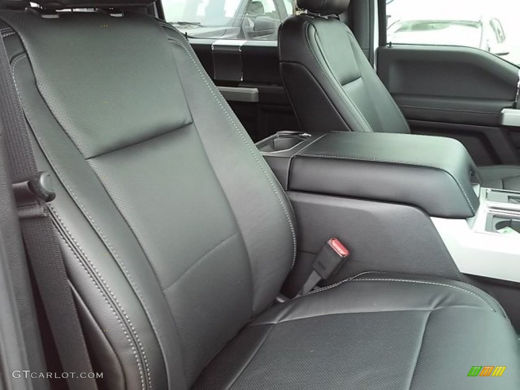 2016 F150 Lariat SuperCrew 4x4 - Oxford White / Black photo #11