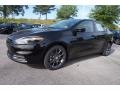 2016 Pitch Black Dodge Dart SE  photo #1