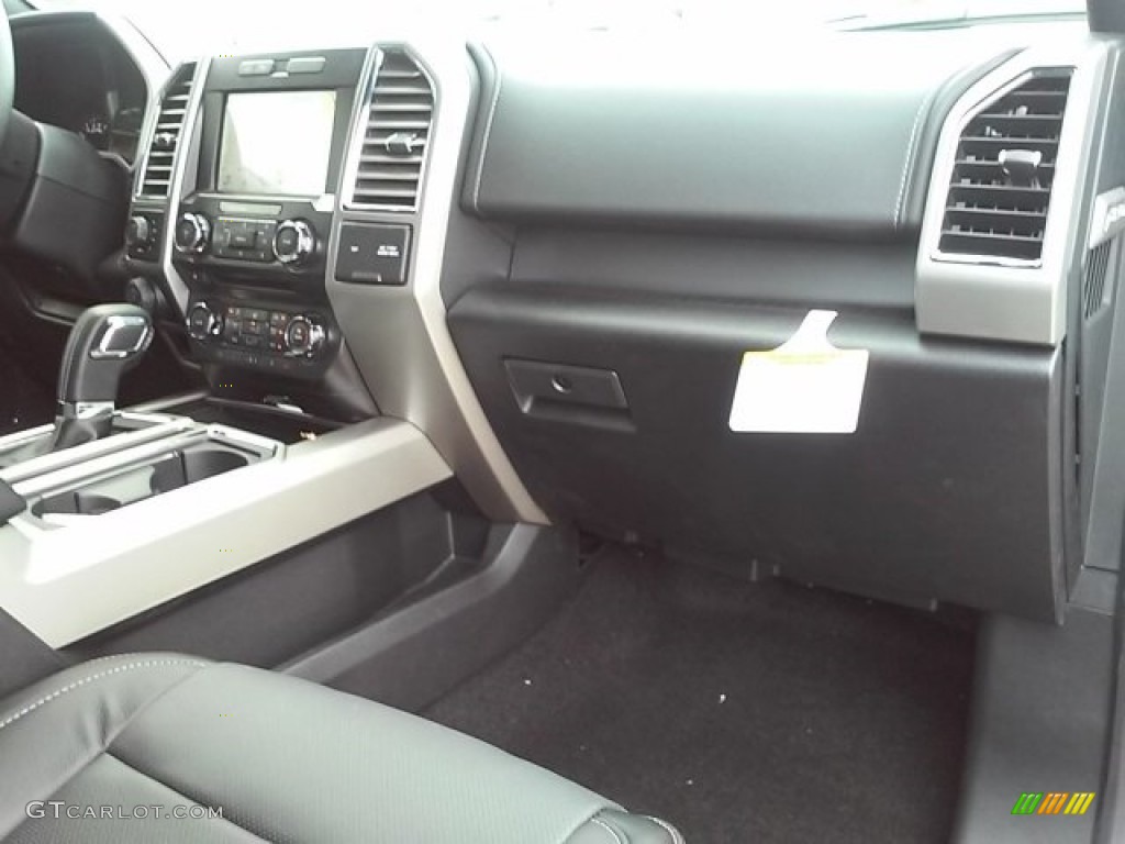2016 F150 Lariat SuperCrew 4x4 - Oxford White / Black photo #12