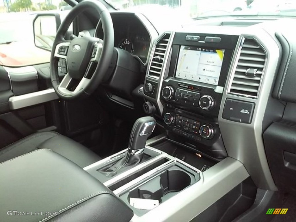 2016 F150 Lariat SuperCrew 4x4 - Oxford White / Black photo #13