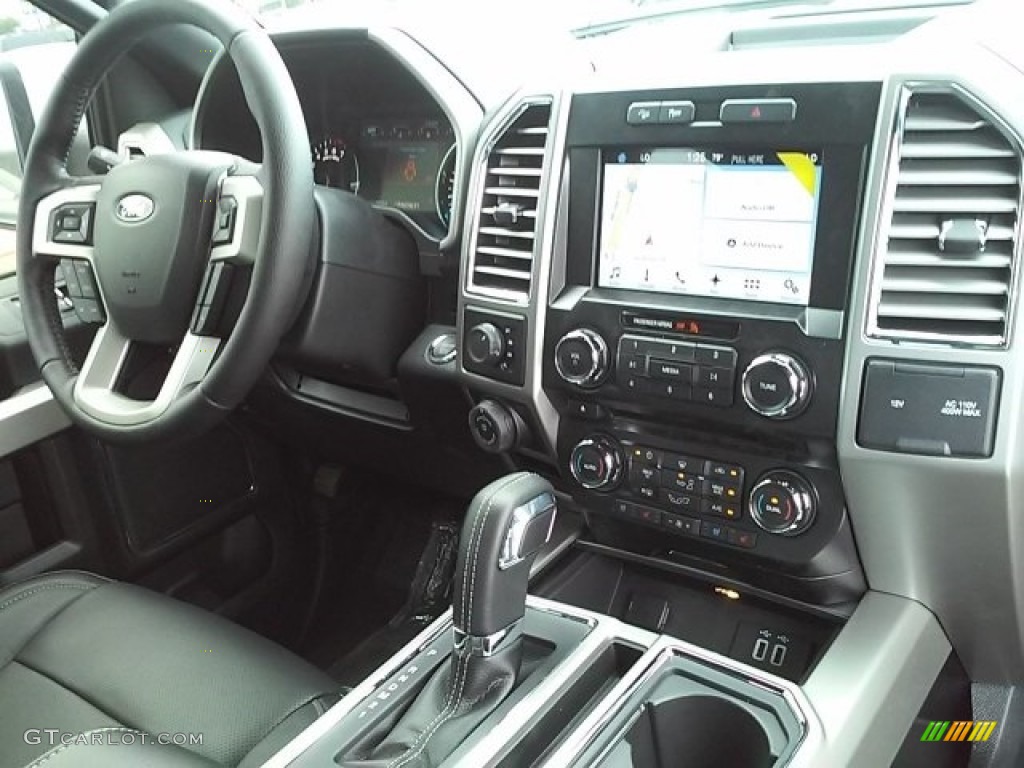 2016 F150 Lariat SuperCrew 4x4 - Oxford White / Black photo #30