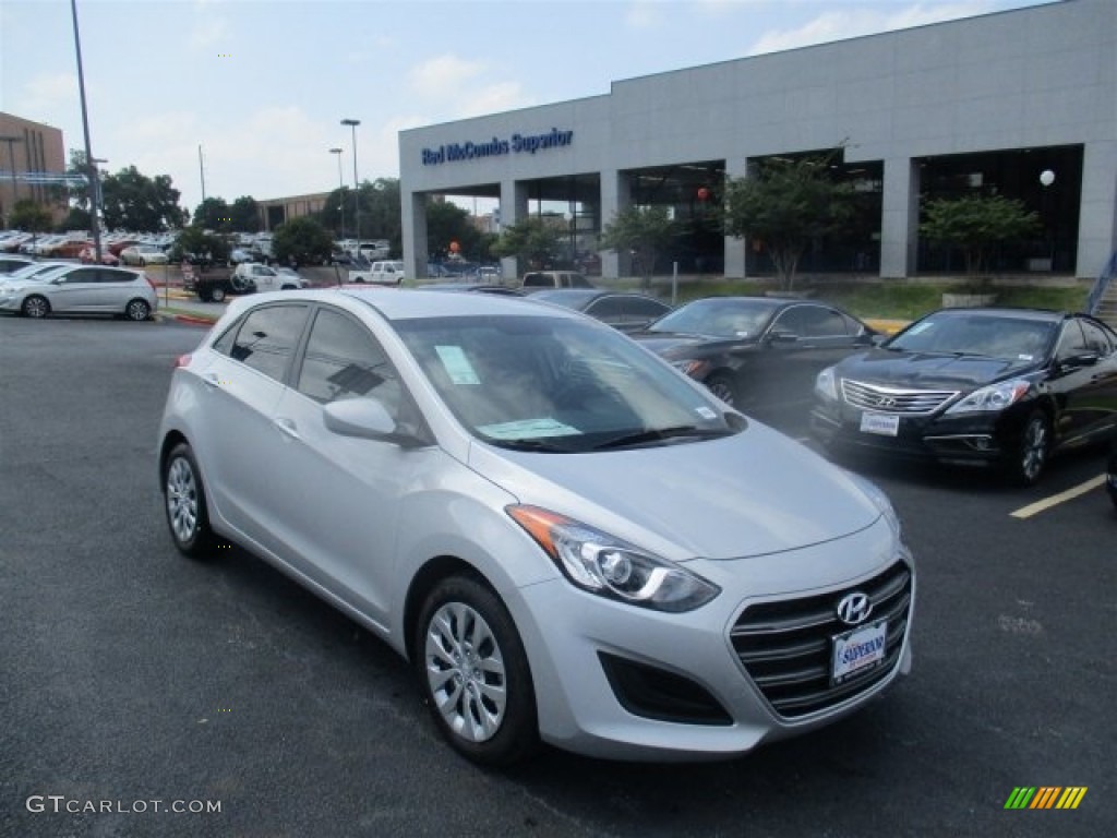 2016 Elantra GT  - Symphony Air Silver / Black photo #1