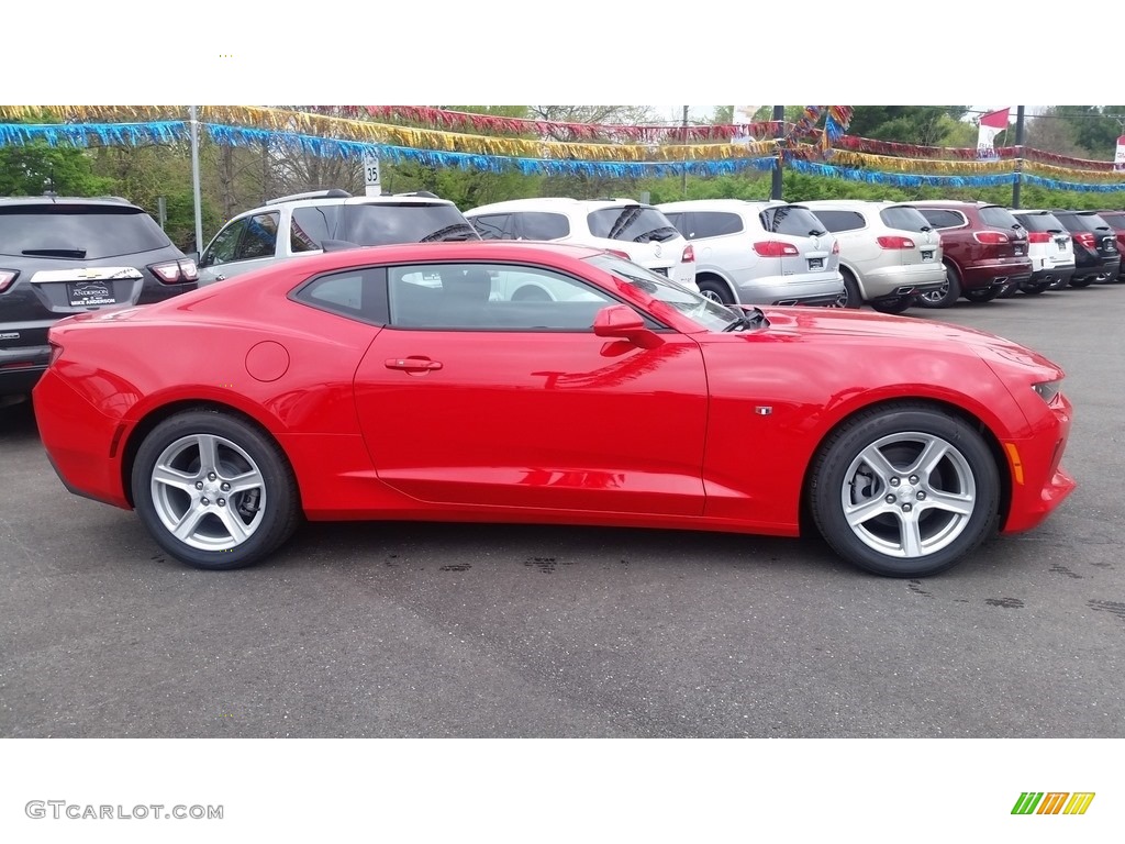 Red Hot 2016 Chevrolet Camaro LT Coupe Exterior Photo #112639938