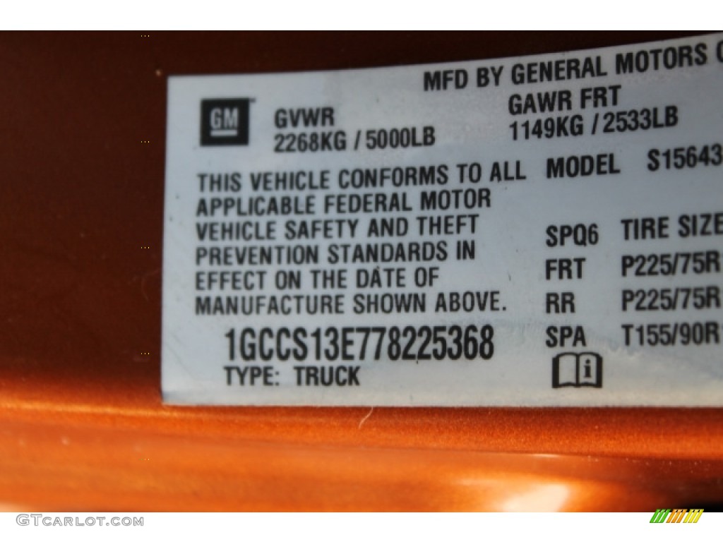 2007 Colorado LT Crew Cab - Sunburst Orange Metallic / Very Dark Pewter photo #16