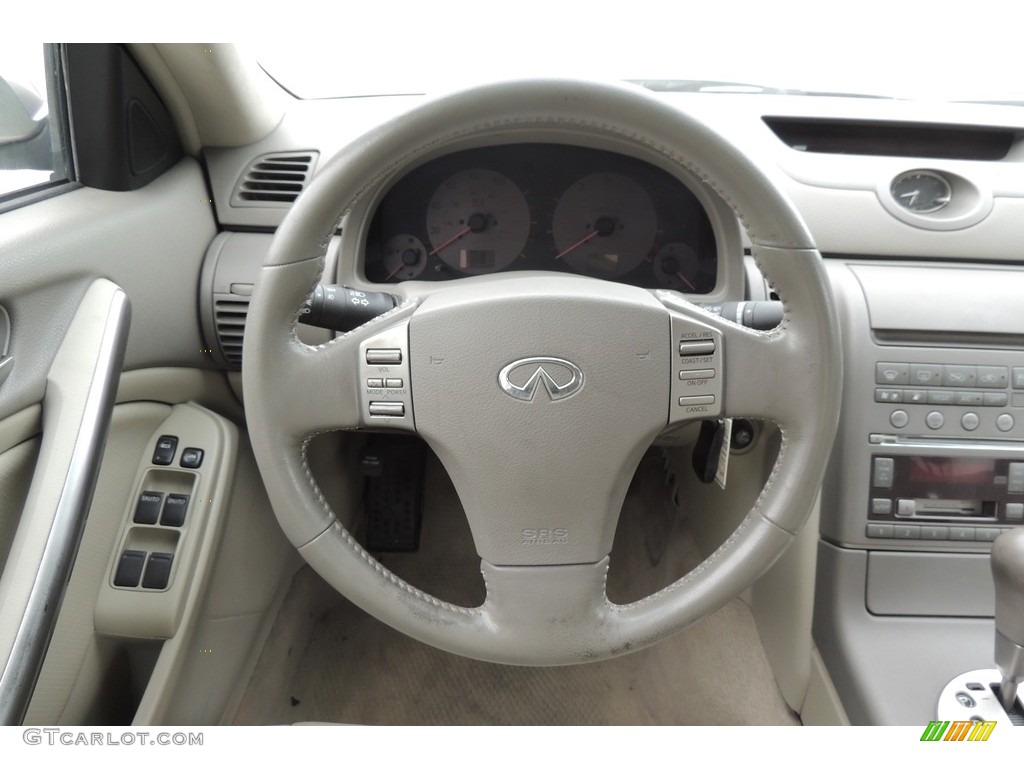 2004 G 35 Sedan - Desert Platinum Metallic / Willow photo #22