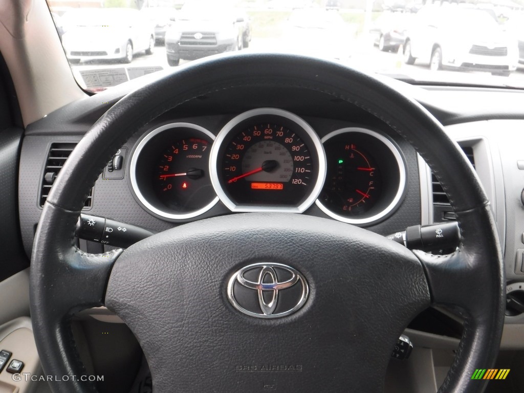 2008 Tacoma V6 SR5 Double Cab 4x4 - Radiant Red / Taupe photo #20
