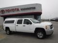 Summit White - Silverado 2500HD WT Crew Cab 4x4 Photo No. 2