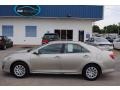 2014 Creme Brulee Metallic Toyota Camry LE  photo #2