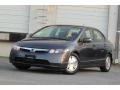 Alabaster Silver Metallic 2008 Honda Civic Hybrid Sedan