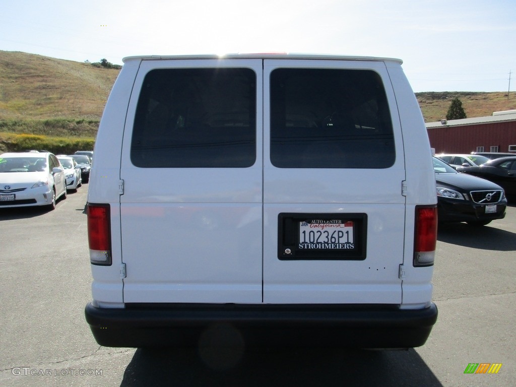 2014 E-Series Van E350 XL Passenger Van - Oxford White / Medium Flint photo #5