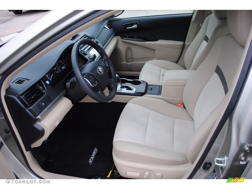 2014 Camry LE - Creme Brulee Metallic / Ivory photo #11