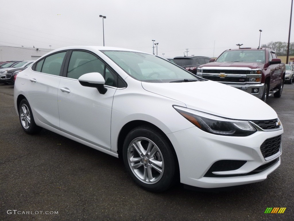 2016 Cruze LT Sedan - Summit White / Jet Black photo #3