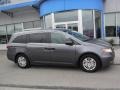 2014 Modern Steel Metallic Honda Odyssey LX  photo #2