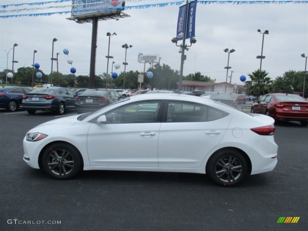 2017 Elantra SE - White / Beige photo #5