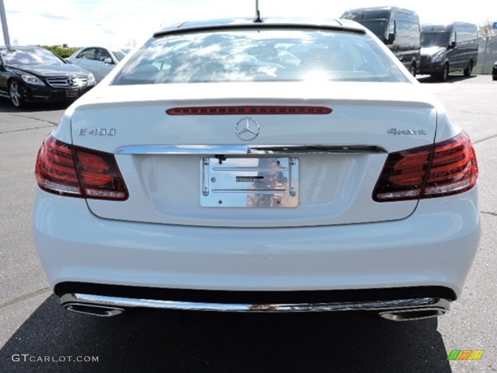 2016 E 400 4Matic Coupe - Polar White / Natural Beige/Black photo #4