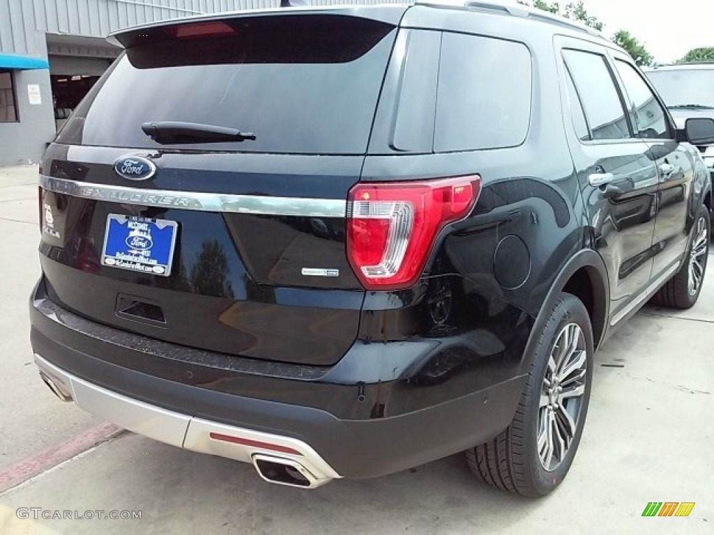 2016 Explorer Platinum 4WD - Shadow Black / Platinum Medium Soft Ceramic Nirvana Leather photo #9