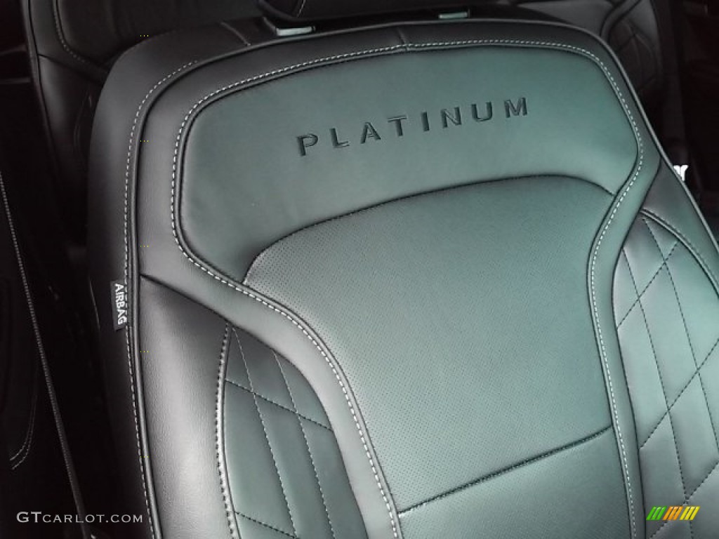 2016 Explorer Platinum 4WD - Shadow Black / Platinum Medium Soft Ceramic Nirvana Leather photo #18