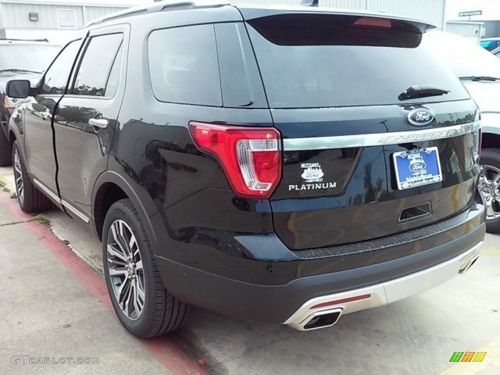 2016 Explorer Platinum 4WD - Shadow Black / Platinum Medium Soft Ceramic Nirvana Leather photo #29