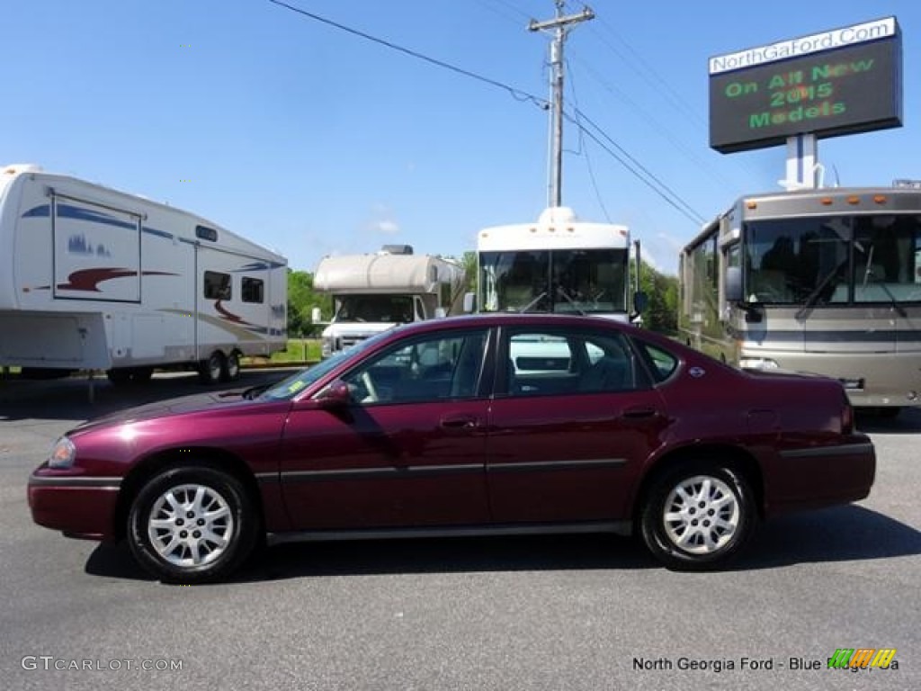 2004 Impala  - Berry Red Metallic / Neutral Beige photo #2