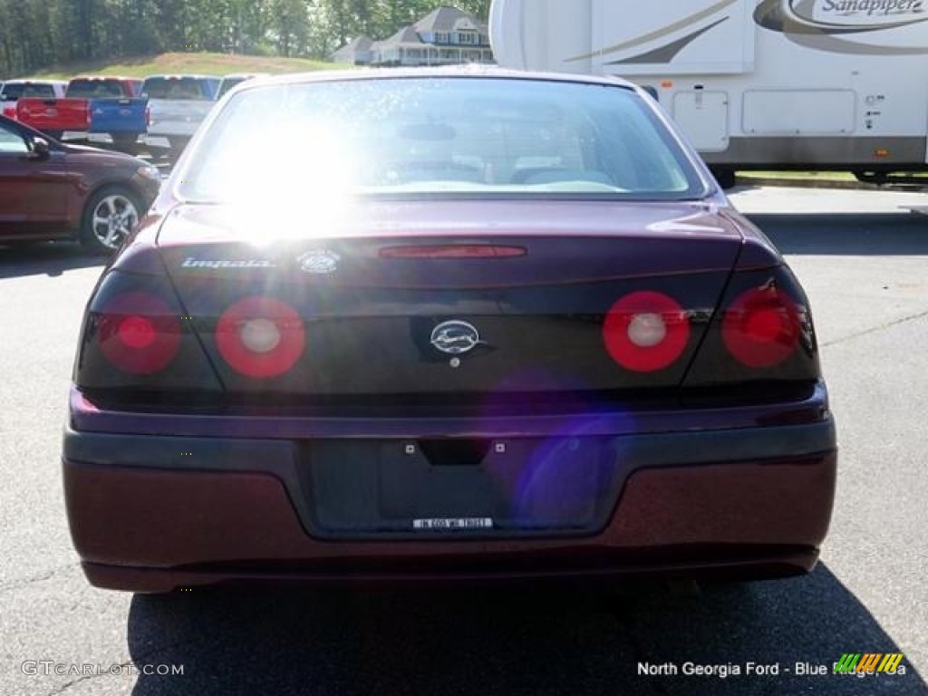 2004 Impala  - Berry Red Metallic / Neutral Beige photo #4