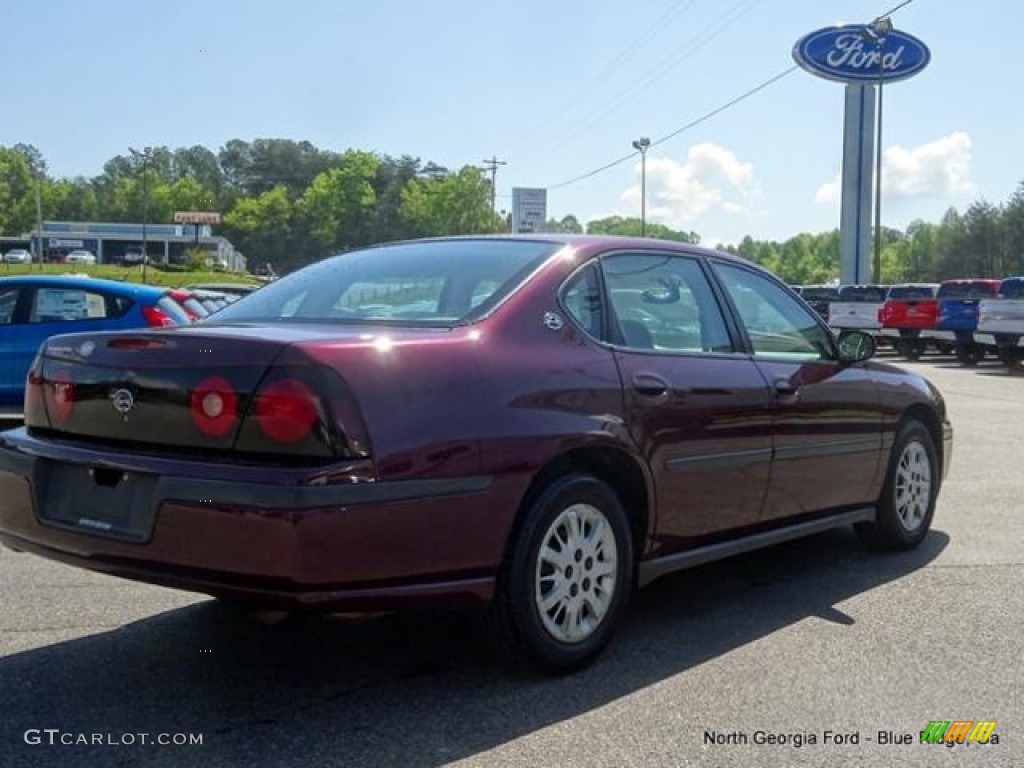 2004 Impala  - Berry Red Metallic / Neutral Beige photo #5