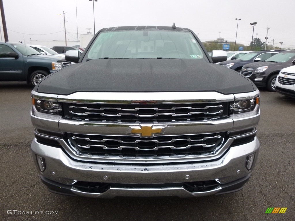 2016 Silverado 1500 LTZ Crew Cab 4x4 - Black / Cocoa/Dune photo #2