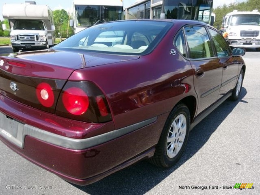 2004 Impala  - Berry Red Metallic / Neutral Beige photo #27