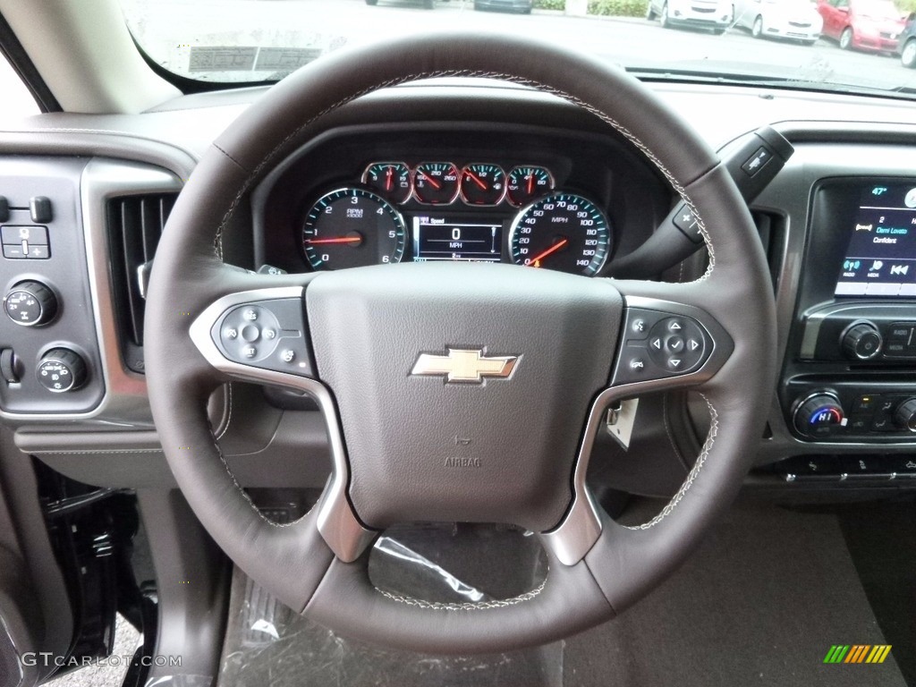 2016 Black Chevrolet Silverado 1500 Ltz Crew Cab 4x4