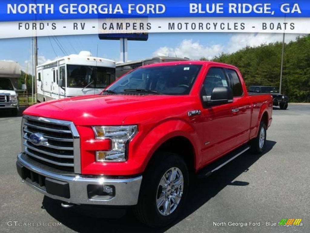 Race Red Ford F150