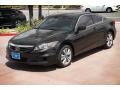 2011 Crystal Black Pearl Honda Accord EX Coupe  photo #8