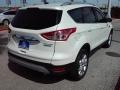 2016 White Platinum Metallic Ford Escape Titanium  photo #7