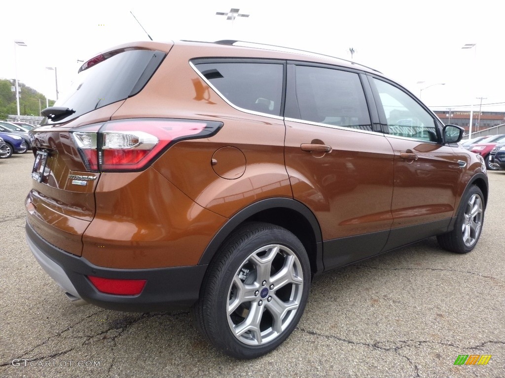 2017 Escape Titanium 4WD - Canyon Ridge / Medium Light Stone photo #2