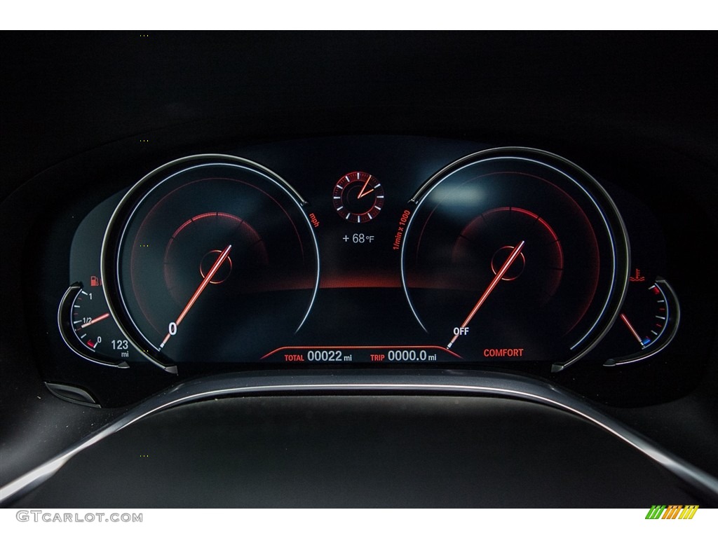 2016 BMW 7 Series 750i Sedan Gauges Photo #112665349