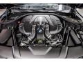 4.4 Liter DI TwinPower Turbocharged DOHC 32-Valve VVT V8 2016 BMW 7 Series 750i Sedan Engine