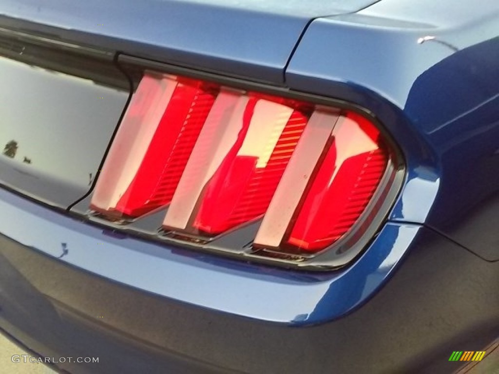 2016 Mustang V6 Coupe - Deep Impact Blue Metallic / Ebony photo #4