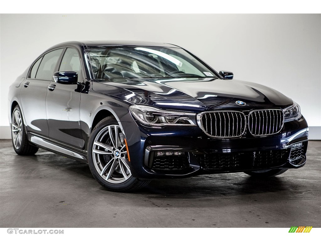 Carbon Black Metallic 2016 BMW 7 Series 750i Sedan Exterior Photo #112665462
