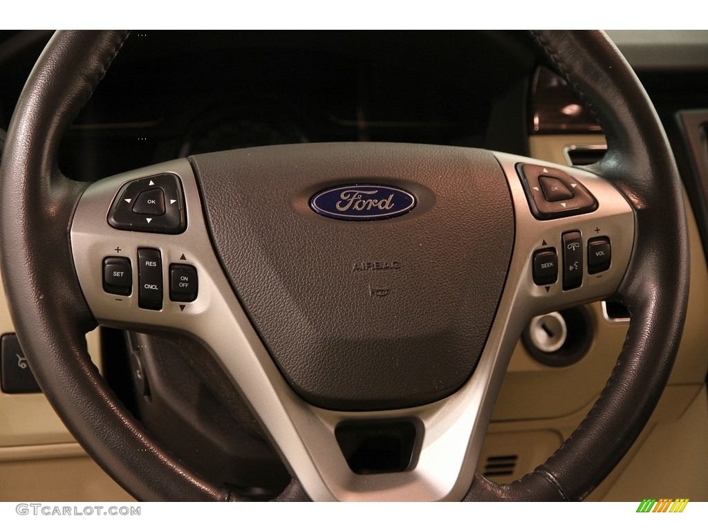 2013 Flex SEL AWD - Tuxedo Black Metallic / Dune photo #7