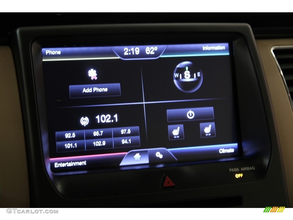2013 Flex SEL AWD - Tuxedo Black Metallic / Dune photo #10