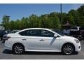 2013 Aspen White Nissan Sentra SL  photo #2