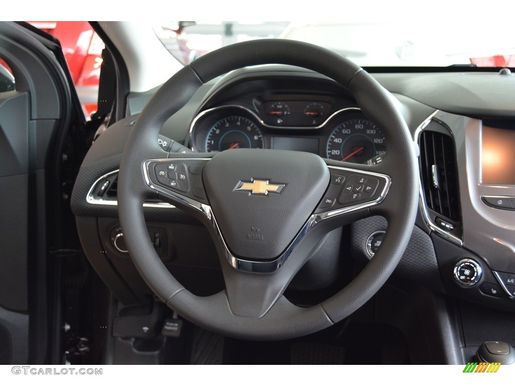 2016 Cruze LT Sedan - Tungsten Metallic / Jet Black photo #12