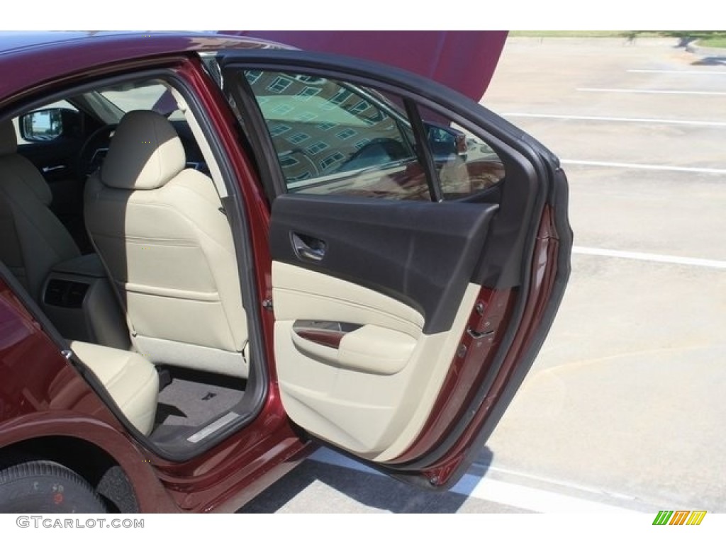 2016 TLX 2.4 - Basque Red Pearl II / Parchment photo #17