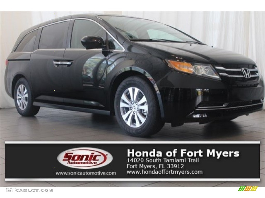 Crystal Black Pearl Honda Odyssey