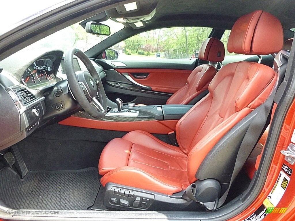 Sakhir Orange/Black Interior 2015 BMW M6 Coupe Photo #112675258