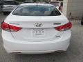 2012 Shimmering White Hyundai Elantra Limited  photo #8